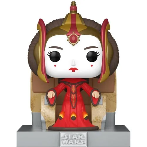 Star Wars: Episode I - The Phantom Menace Queen Amidala on the Throne Deluxe Funko Pop! Vinyl Figure #705