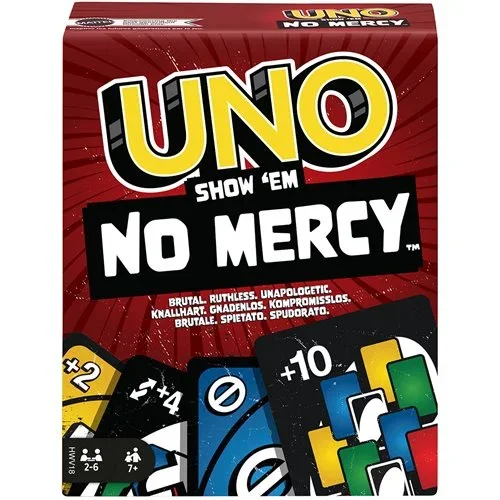 UNO Show 'em No Mercy Card Game