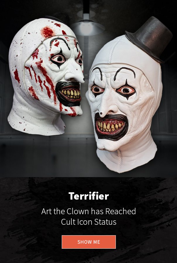 Terrifier Art the Clown has Reached Cult Icon Status Show Me