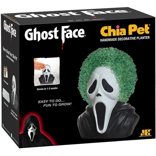 Ghost Face Chia Pet