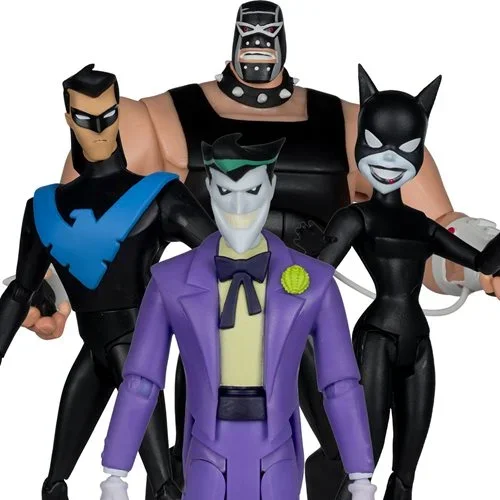 DC The New Batman Adventures Wave 2 6-Inch Action Figure Case of 6