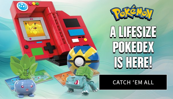 A Lifesize Pokedex is Here