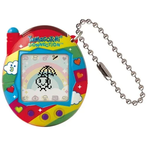 Tamagotchi Connection Rainbow Sky Digital Pet