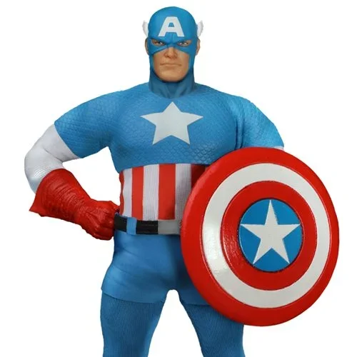 Captain America Silver Age Edition One:12 Collective Action Figure