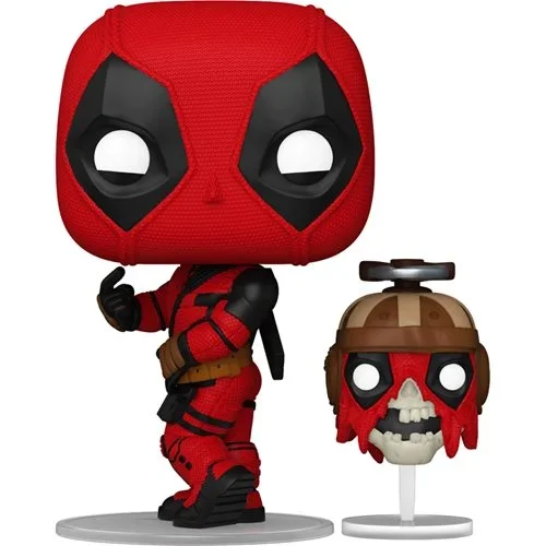 Deadpool & Wolverine Deadpool with Headpool Funko Pop! Vinyl Figure #1400 and Buddy