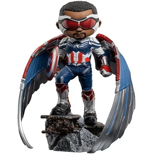 The Falcon and the Winter Soldier Captain America Sam Wilson MiniCo Vinyl Figure