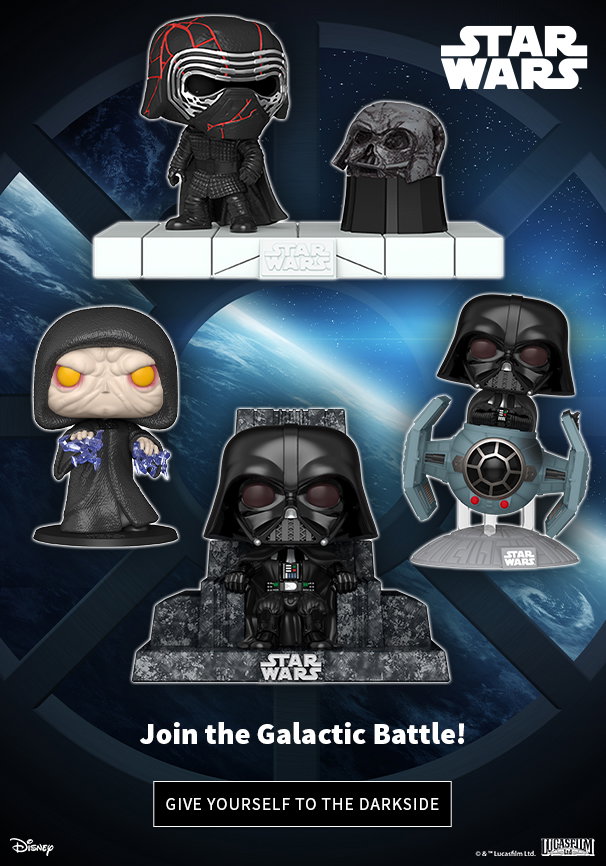 Join the Galactic Battle Give Yourself to the Darkside