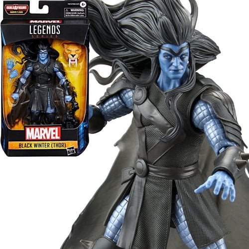 Marvel Legends Zabu Series Black Winter (Thor) 6-Inch Action Figure