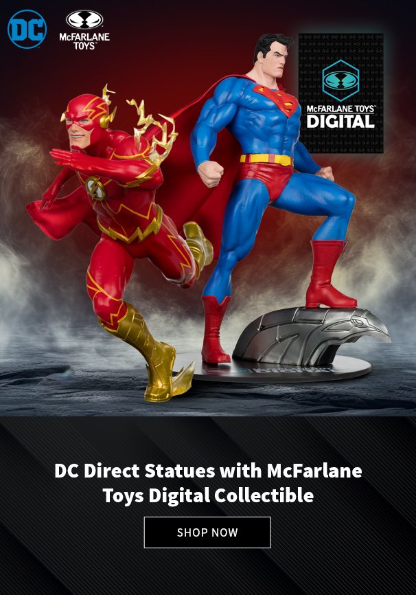 DC Direct Statues with McFarlane Toys Digital Collectible Shop Now