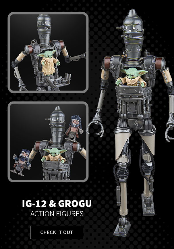 IF-12 & Grogu Action Figures Check It Out