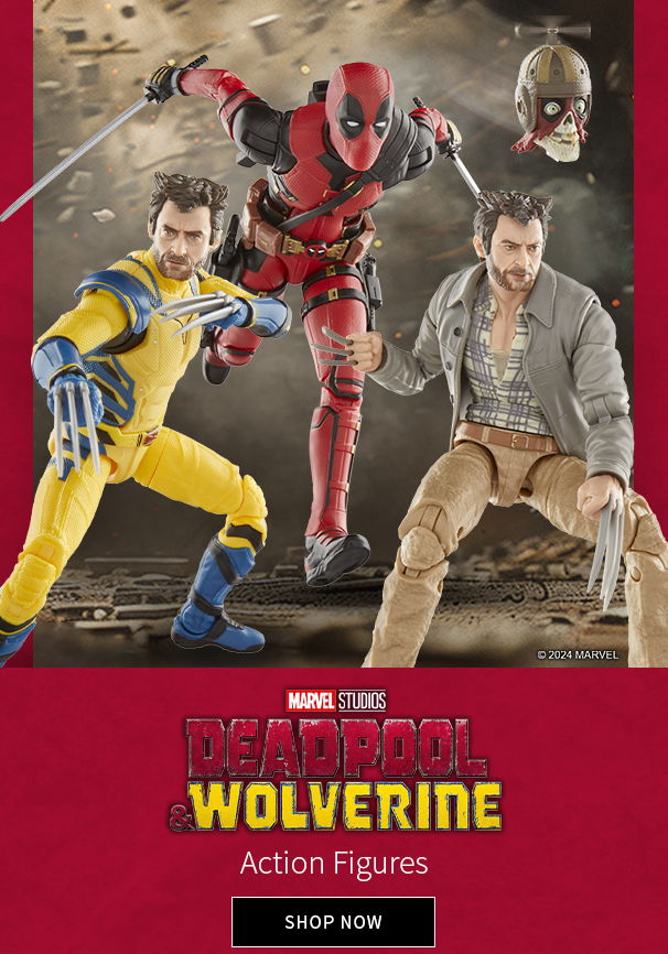 Deadpool & Wolverine Action Figures Shop Now