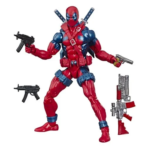 X-Men X-Force Retro Marvel Legends 6-Inch Deadpool Action Figure - Exclusive