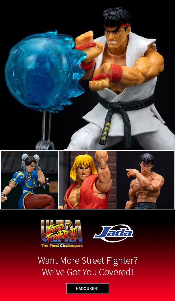 Want More Street Fighter? We've Got You Covered! Hadouken!