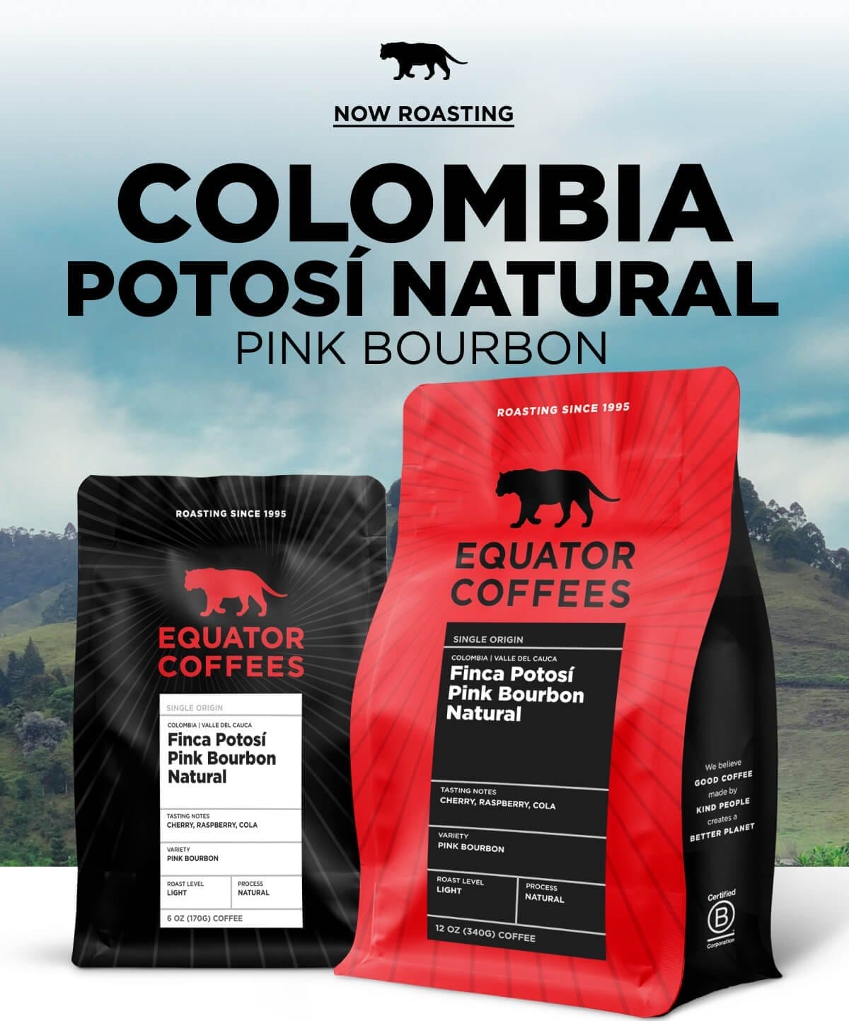 Now Roasting: Colombia Potosí Pink Bourbon Natural