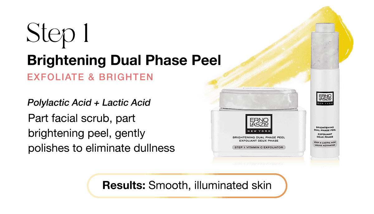 Brightening Dual Phase Peel