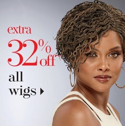 EXTRA 32% OFF WIGS