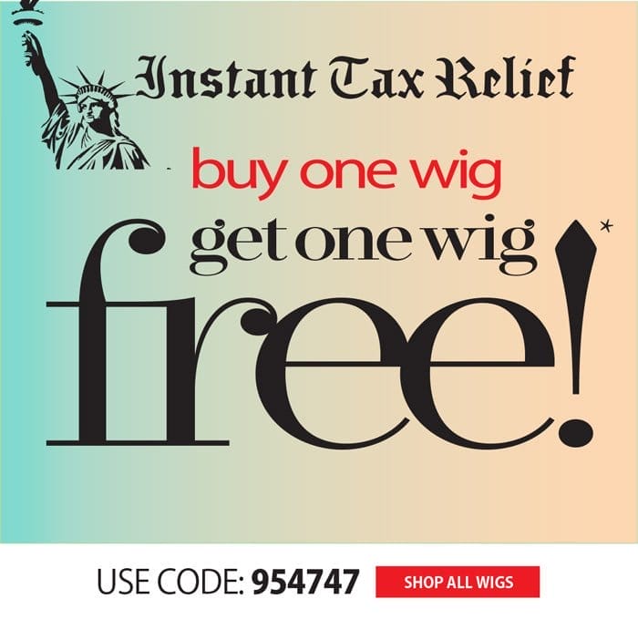 BUY ONE WIG, GET ONE WIG FREE!