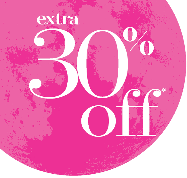 EXTRA 30% OFF SITEWIDE!