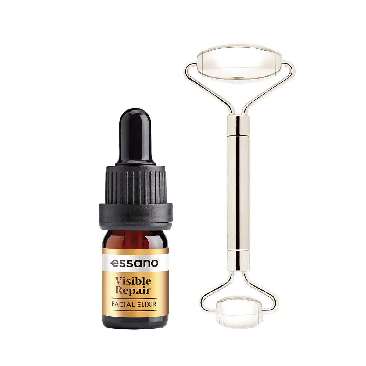 Image of Visible Repair Contouring Facial Roller and 3ml Facial Elixir - Limited Edition