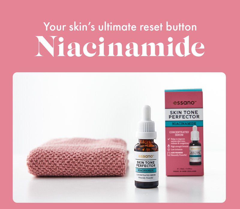 Your skin;s ultimate rest button Niacinamide