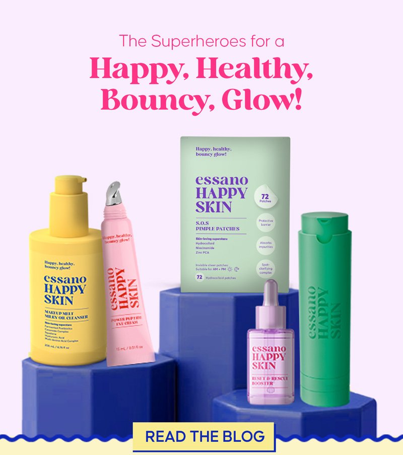 Our essano HAPPY SKIN range has GROWN!