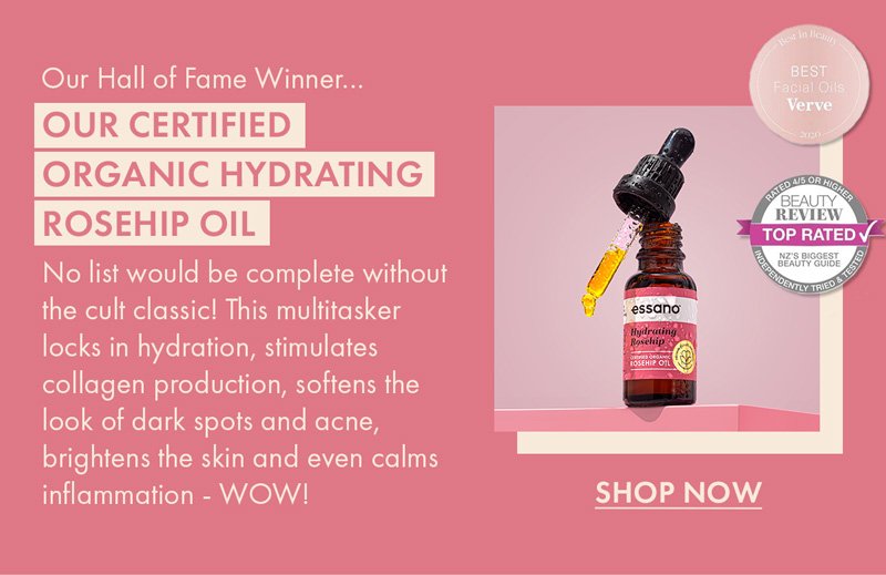 Hydrating Rosehip Certified Organic Rosehip Oil