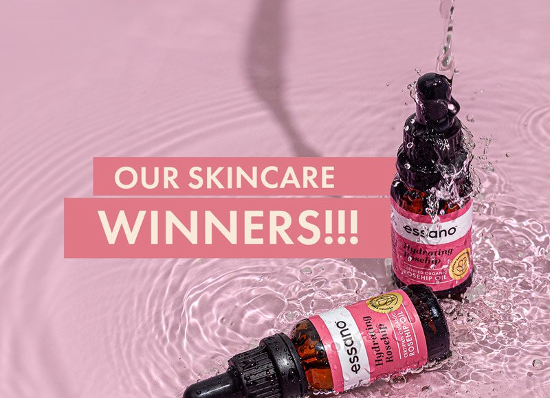 OUR SKINCARE WINNERS!!