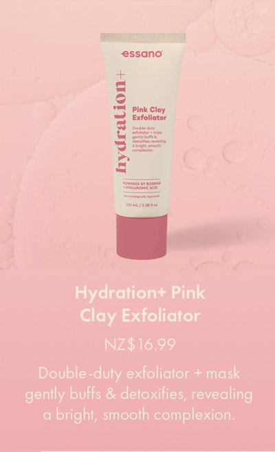 Hydration+ Pink Clay Exfoliator