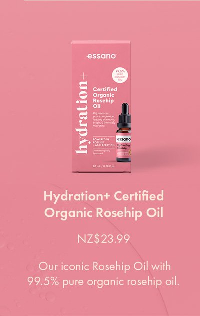 Hydration+ Certified Organic Rosehip Oil