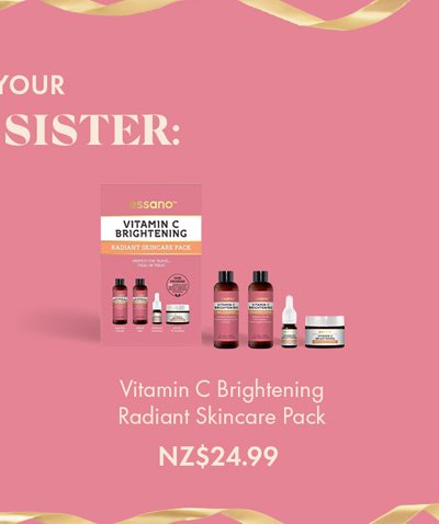 Vitamin C Brightening Radiant Skincare Pack