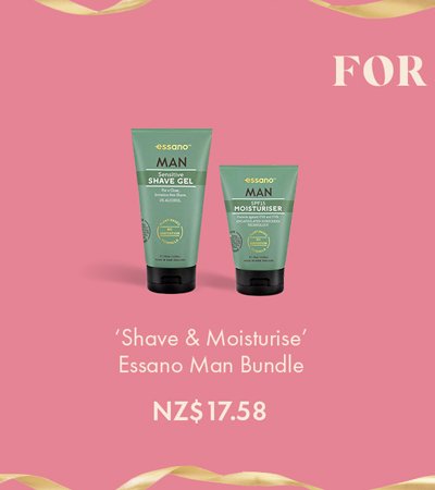 ‘Shave & Moisturise’ Essano Man Bundle