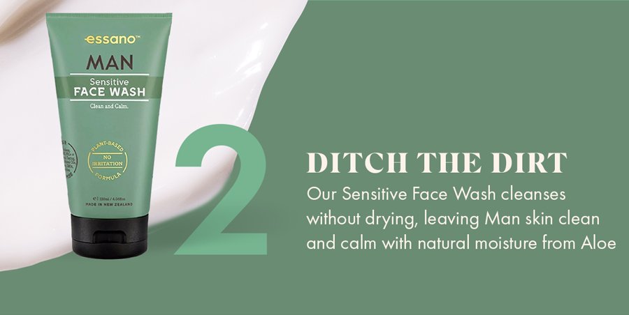 Man Sensitive Face Wash