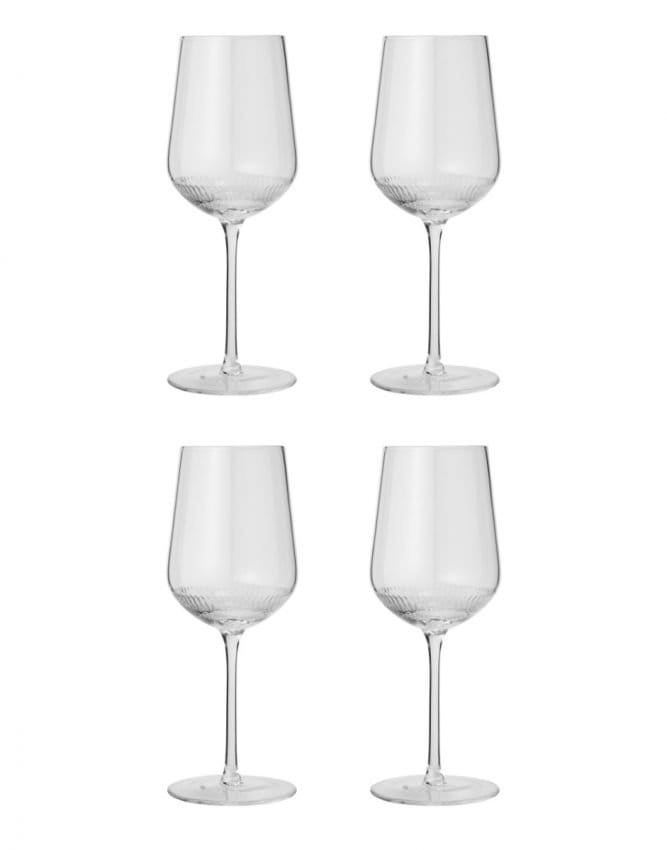 Marc O'Polo Moments Transparent Weißweinglas Set 4-delig 35 cl