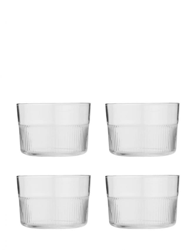 Marc O'Polo Moments Transparent Glas klein set 4-delig 25 cl