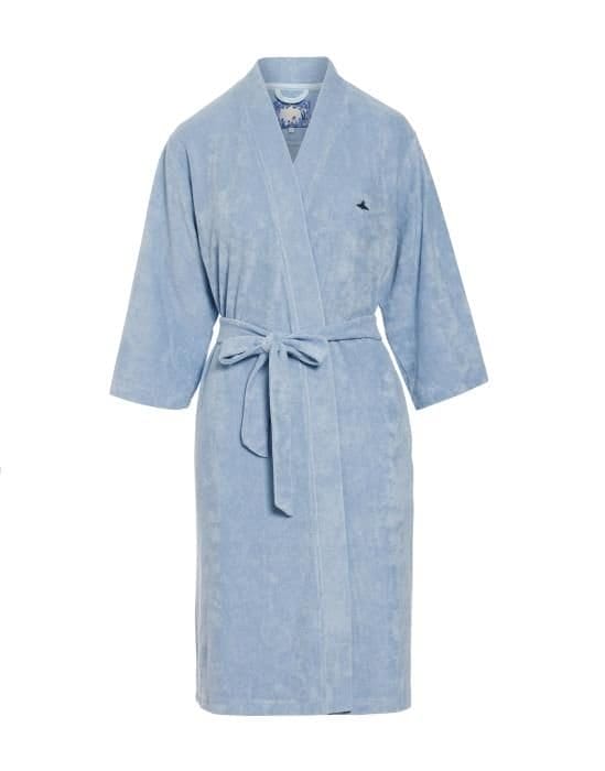 ESSENZA Sarai Uni blue fog Kimono S