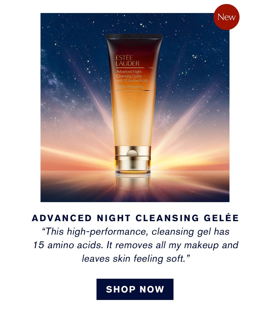 advanced night cleansing gelee