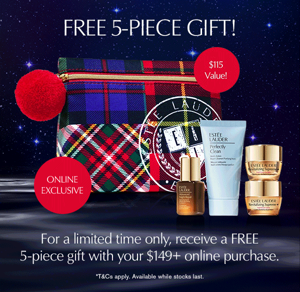 free 5 piece gift