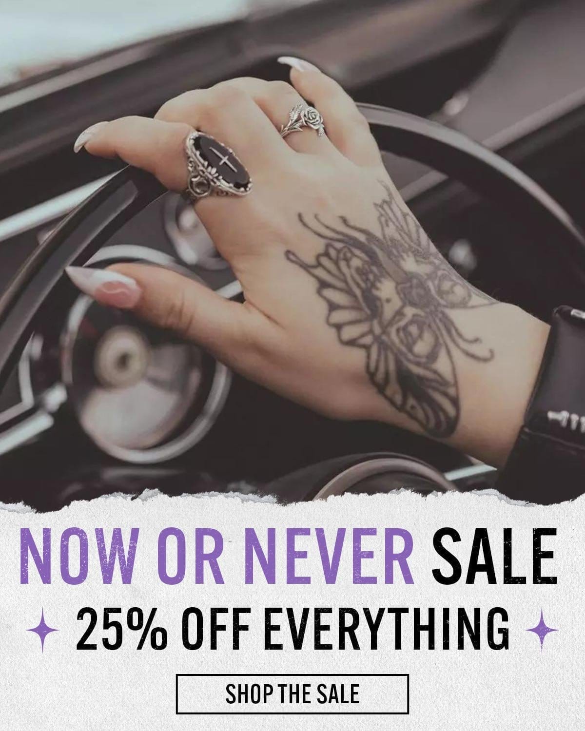 The Now or Never Sale