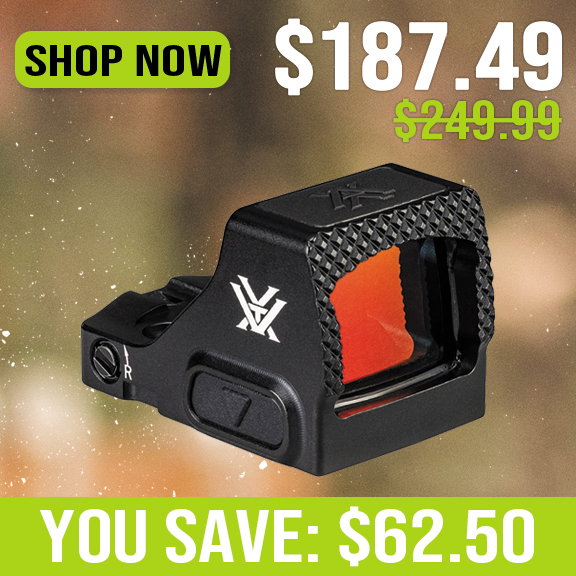 Vortex Defender-CCW 3 MOA Red Dot Sight