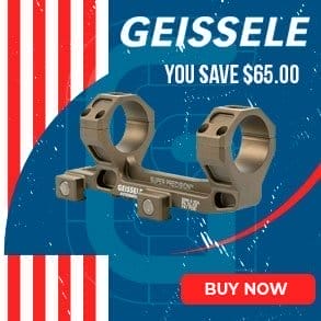 Geissele Super Precision 34mm Desert Dirt Extended Scope Mount