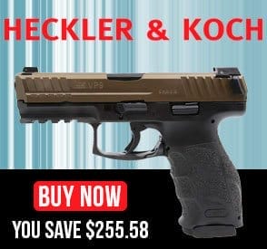 Save \\$255.58 on the HK VP9 9mm! Deal ends Feb. 26, 2024.