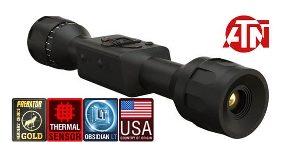 ATN ThOR LTV 640x480, 12 Micron Thermal Imaging Rifle Scope w/ Video Recording TIWSTLTV640X