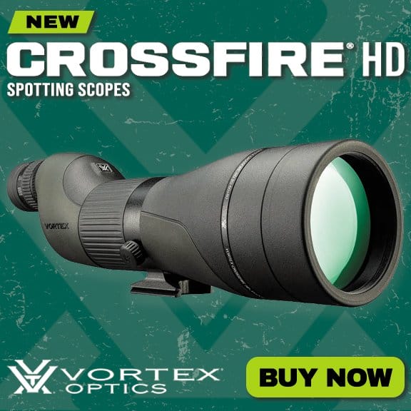 Vortex Crossfire HD 20-60x80mm Straight Spotting Scope
