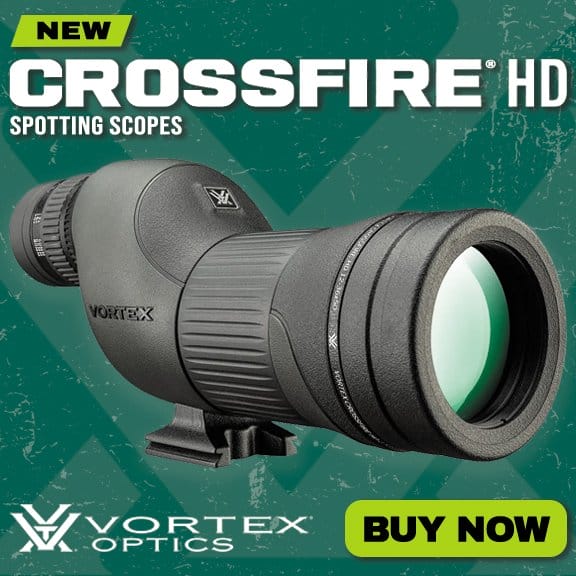 Vortex Crossfire HD 12-36x50mm Straight Spotting Scope
