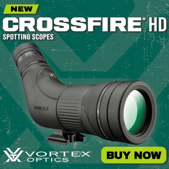 Vortex Crossfire HD 12-36x50mm Angled Spotting Scope