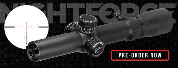 Nightforce NXS 2.5-10x24 ZeroStop Mil-R Riflescope