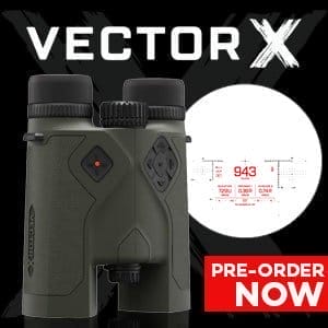 VECTRONIX SHOOTING SOLUTIONS VECTOR X 42 12x42 Rangefinding Binocular w/MSR-DMR Reticle