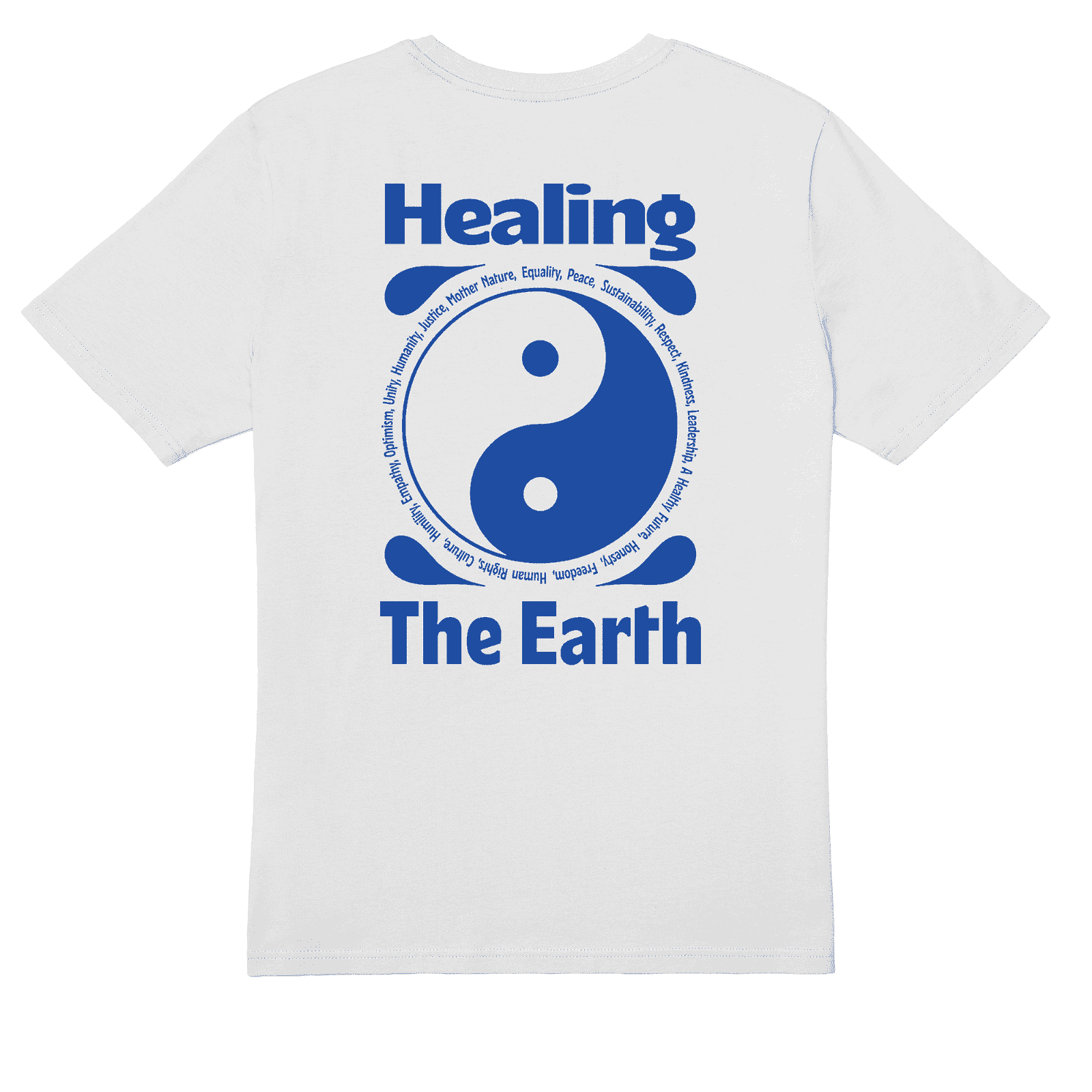 Image of Healing The Earth in White