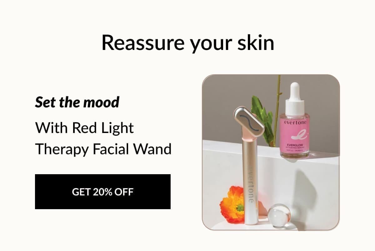 Red Light Therapy Facial Wand | Get 20% Off