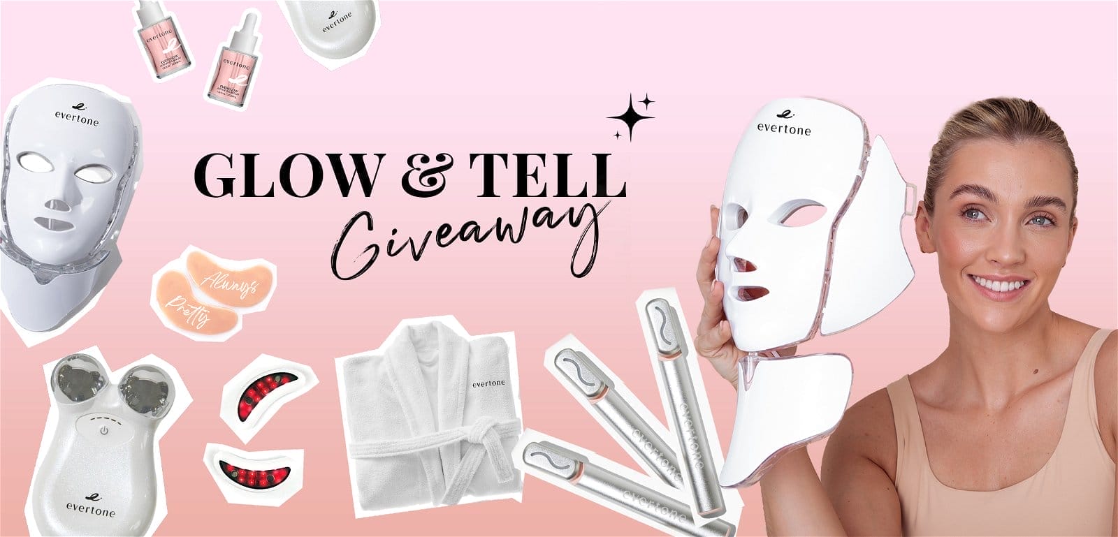 evertone glow and tell giveaway